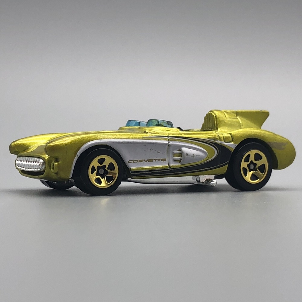Hot Wheels Chevrolet Chevy Corvette SR-2 SR2 Diecast Car Acid Green 1/64 Scale - Picture 7 of 12